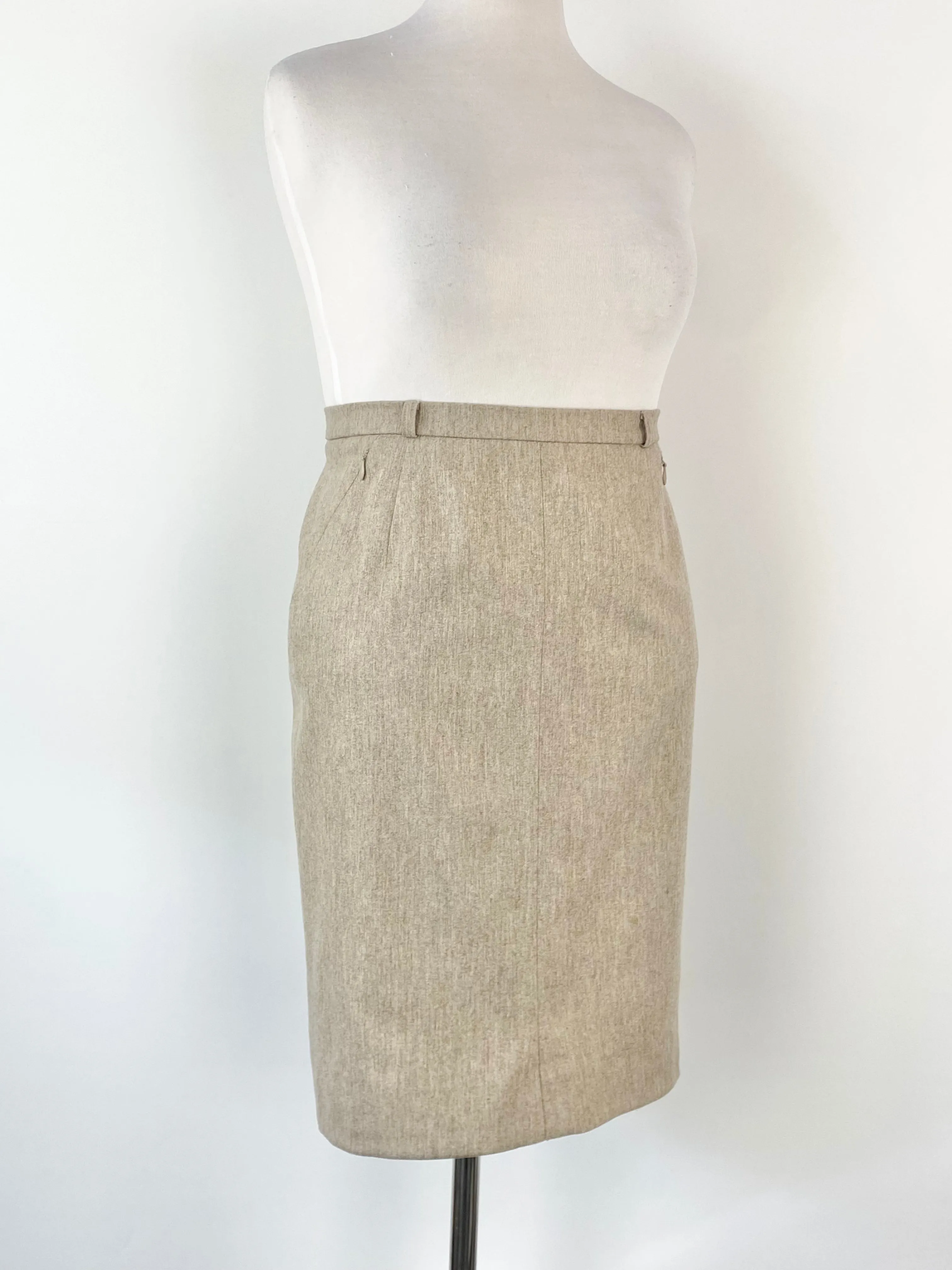 Basler Oatmeal Wool Blend Two Piece - AU12