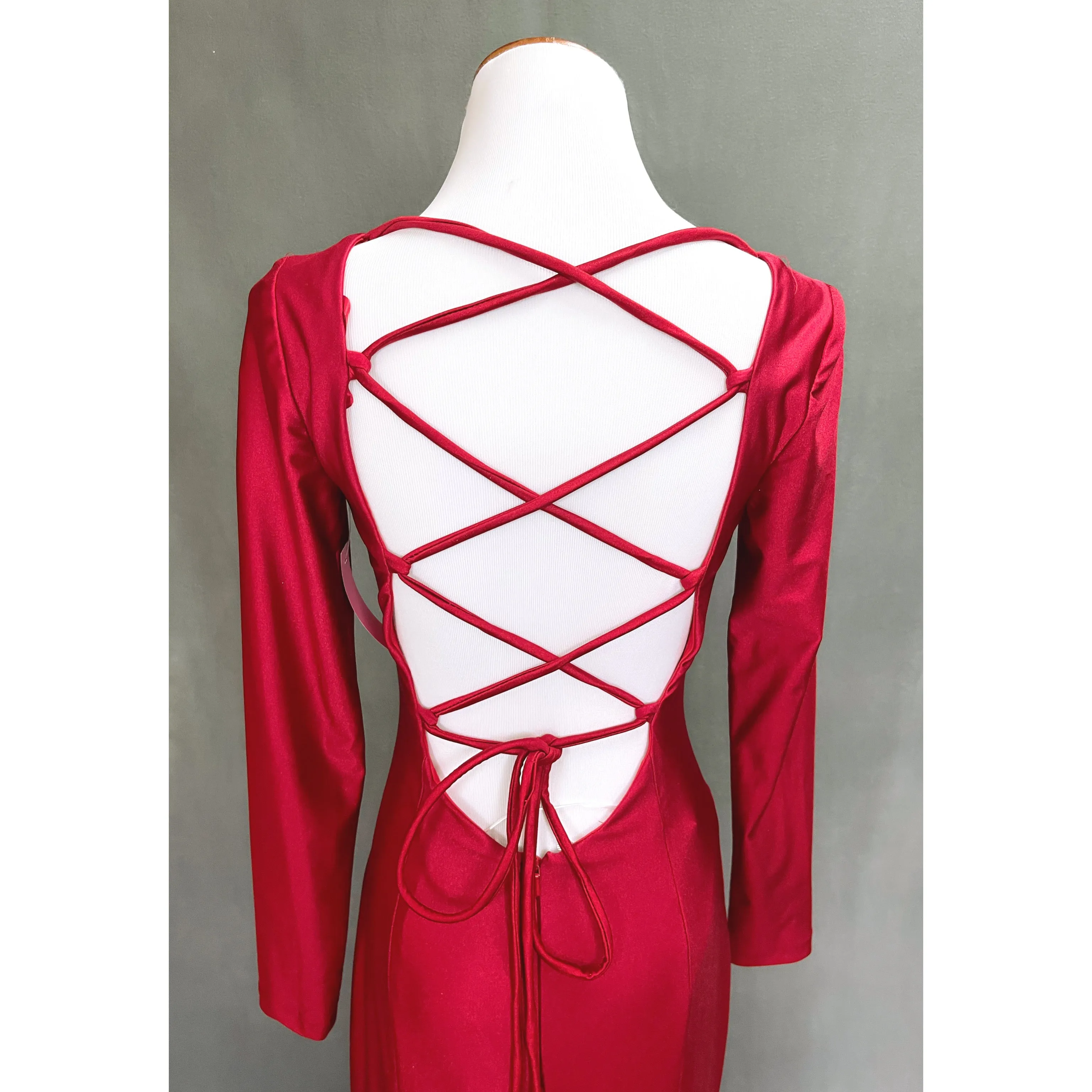 Blondie Nites red dress, size 5