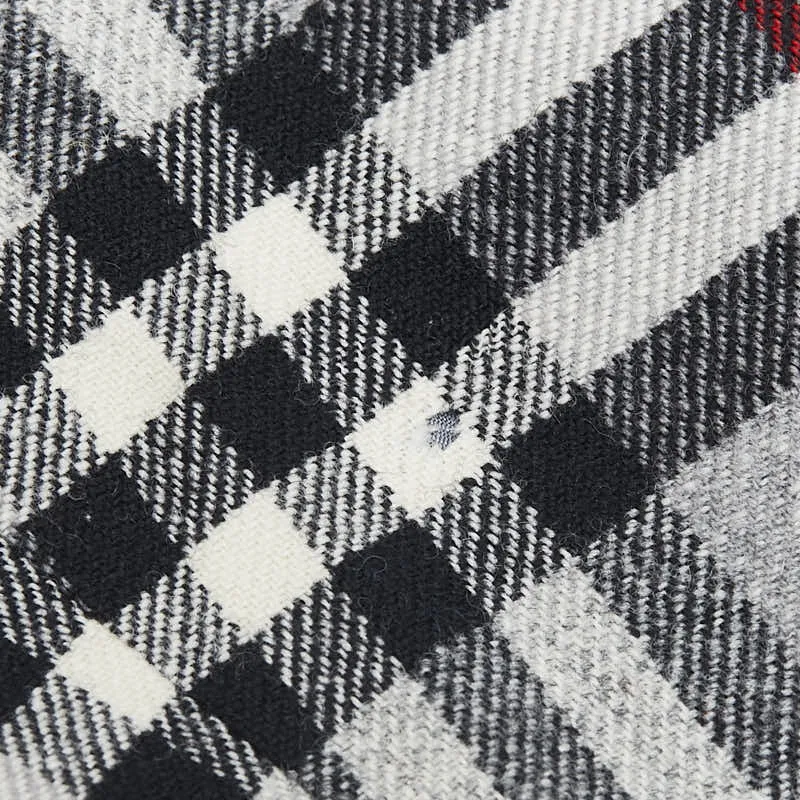 Burberry Nova Check Wool Vest Gray Multicolor
