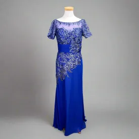 Cameron Blake royal blue dress, size 8, NEW WITH TAGS!