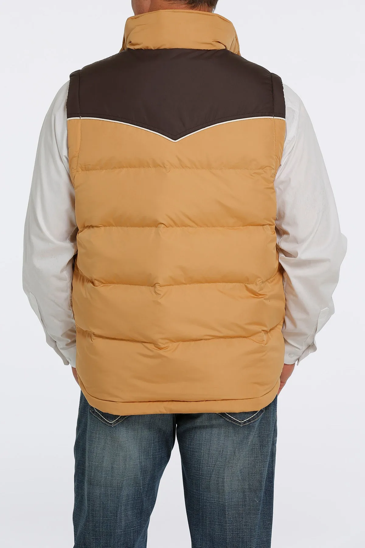 Cinch | Gold Quilted Vest