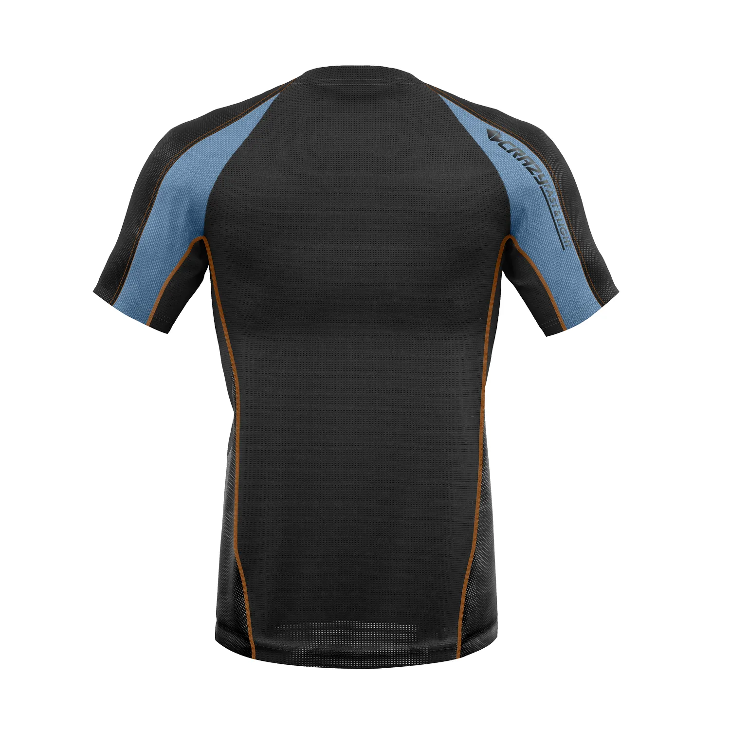 CRAZY T-SHIRT AIR MAGLIA RUNNING MANICHE CORTE UOMO Colore Oriente