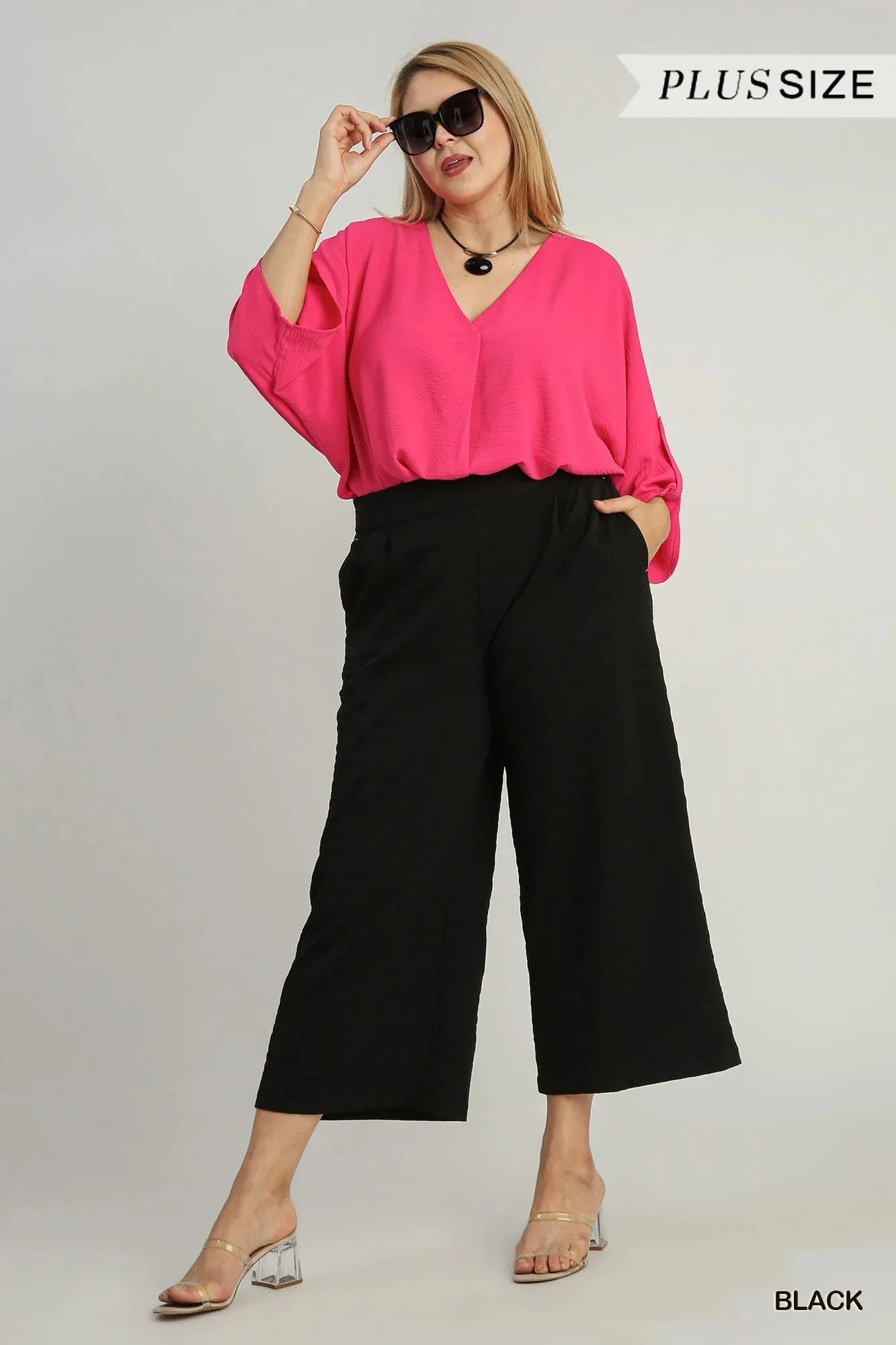 Curvy Girl Checkered Pant