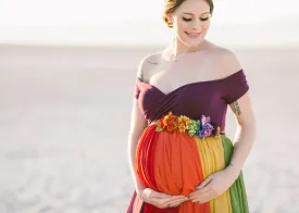 Esperanza Floral Crown {jewel tones} • Rainbow Baby Line • Rainbow Floral Crown • Hope Floral Crown • Bohemian Crown • Rainbow Baby Crown | READY TO SHIP • by Sew Trendy