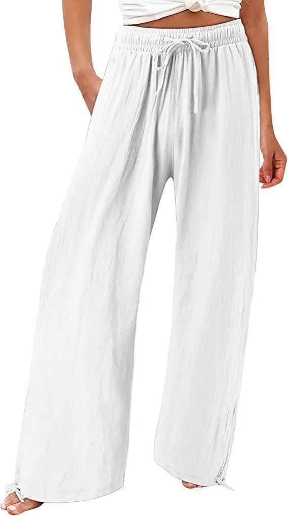 Fashion Wide-Leg Beach Pants
