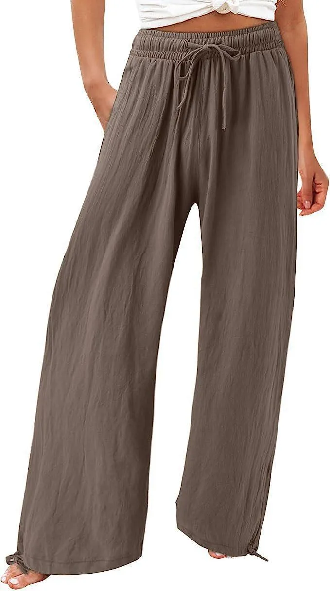 Fashion Wide-Leg Beach Pants
