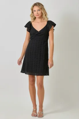 Flirty Flutter Dress