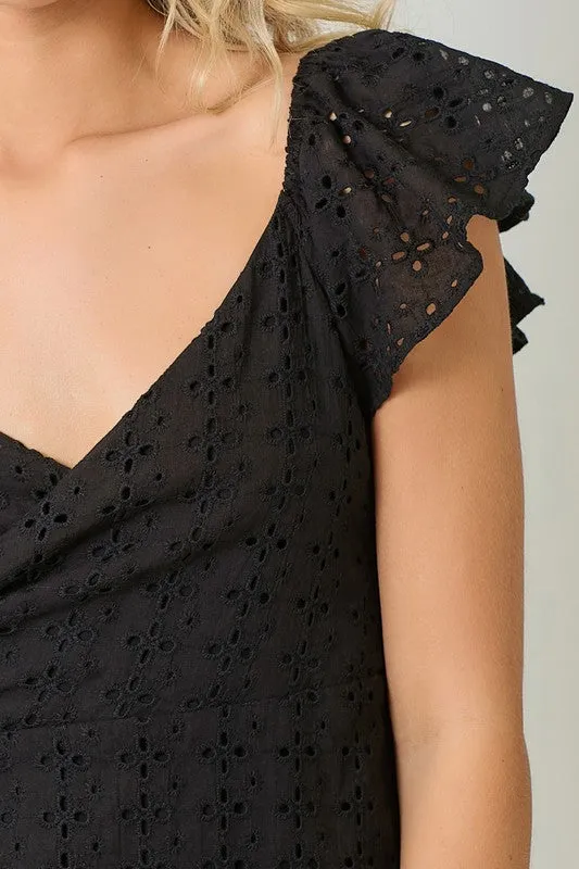 Flirty Flutter Dress