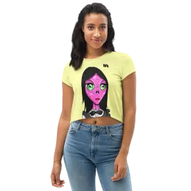 inkink Shivadelic - All-Over Print Crop Tee