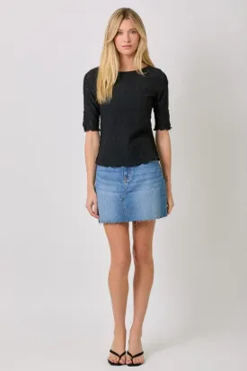 Livia Eyelet Top
