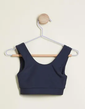 Madeline Girls BIkini Top in Sapphire