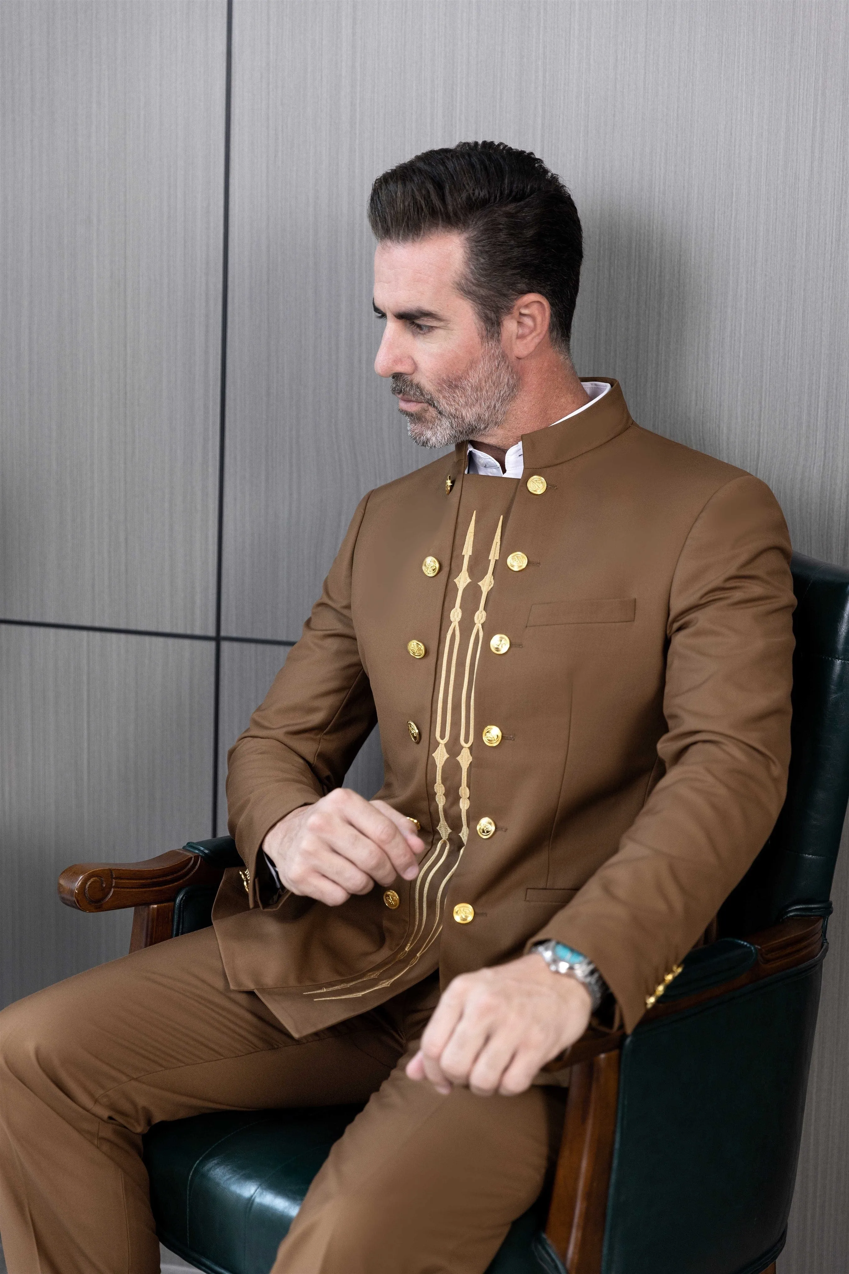 Men's Suit 2 Piece Double Breasted Jacket (Blazer Pants)