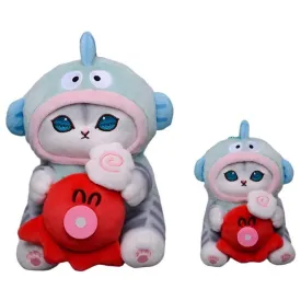 Mofusand Sanrio Hangyodon Cat Plush 9"