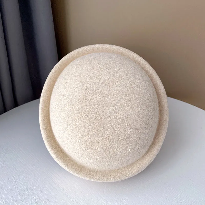 New Arrivals Women's Retro British Felt Equestrian Beret