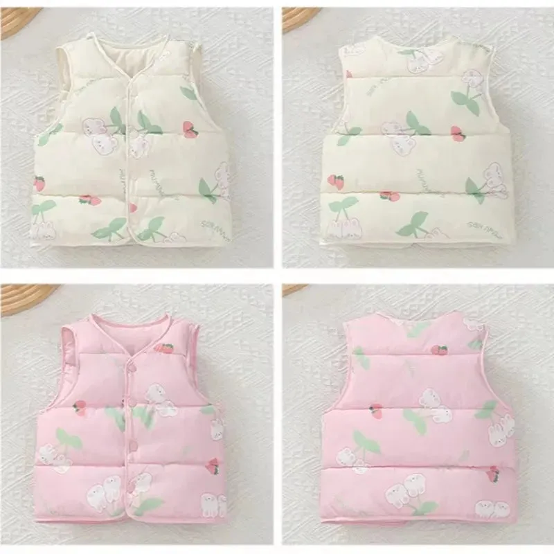 Printed Vest Tops for Baby Girl