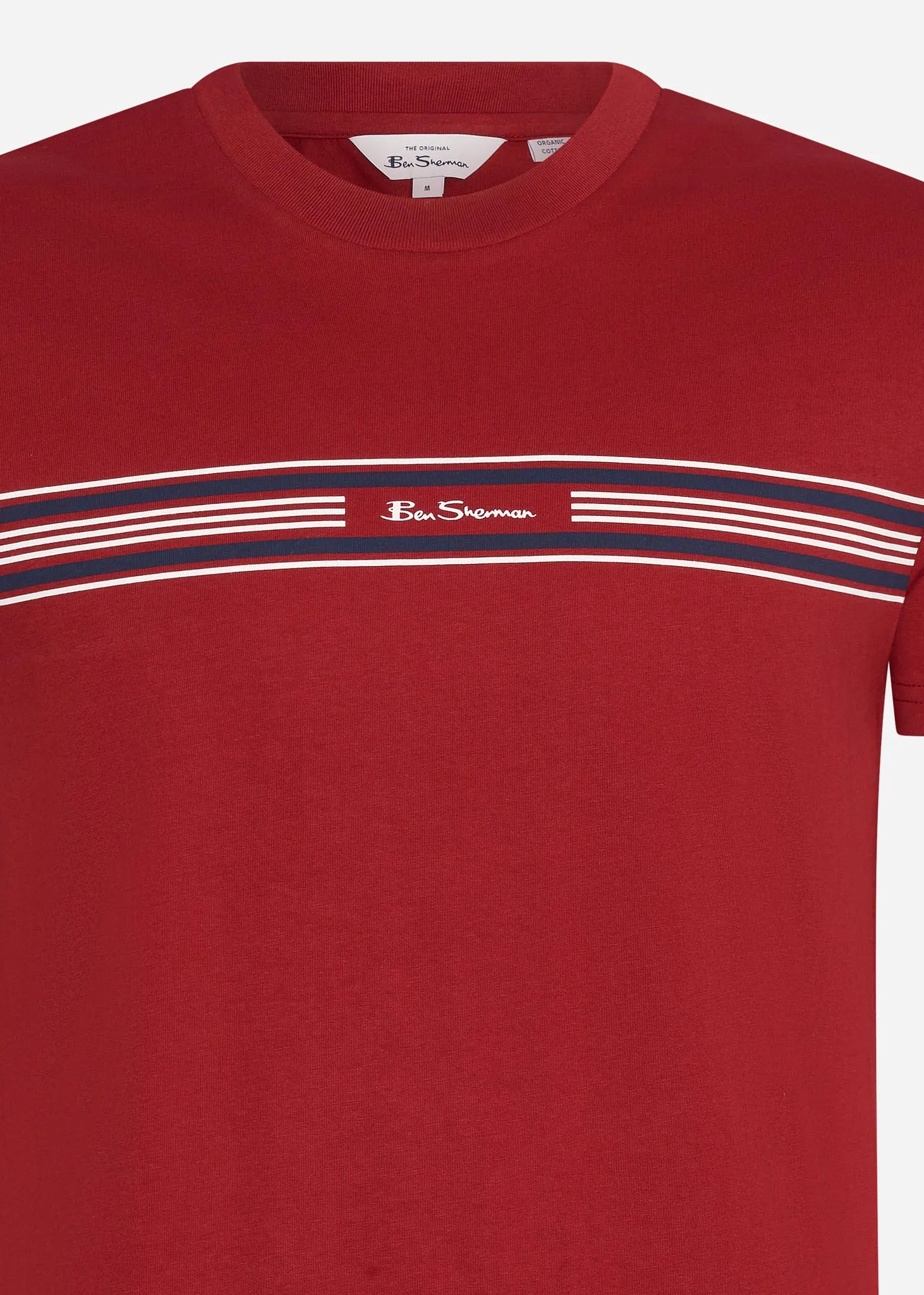 Seasonal stripe - red