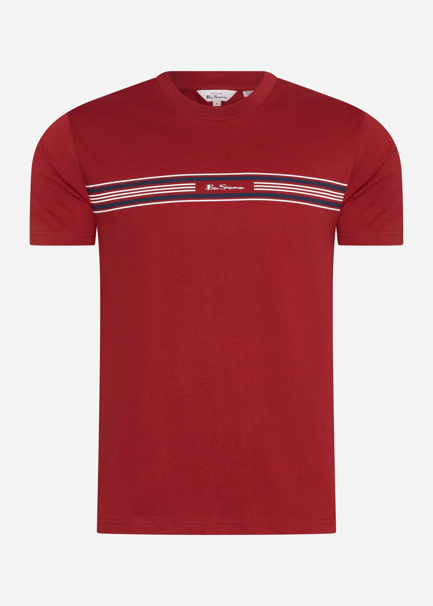 Seasonal stripe - red