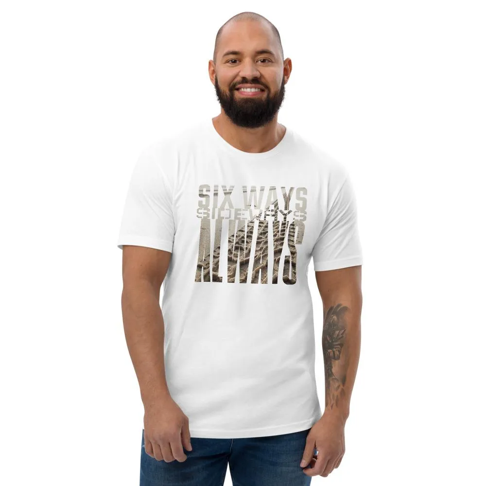 Six Ways Sideways Always (Sandtracks 2) - Men's Fitted Premium T-Shirt