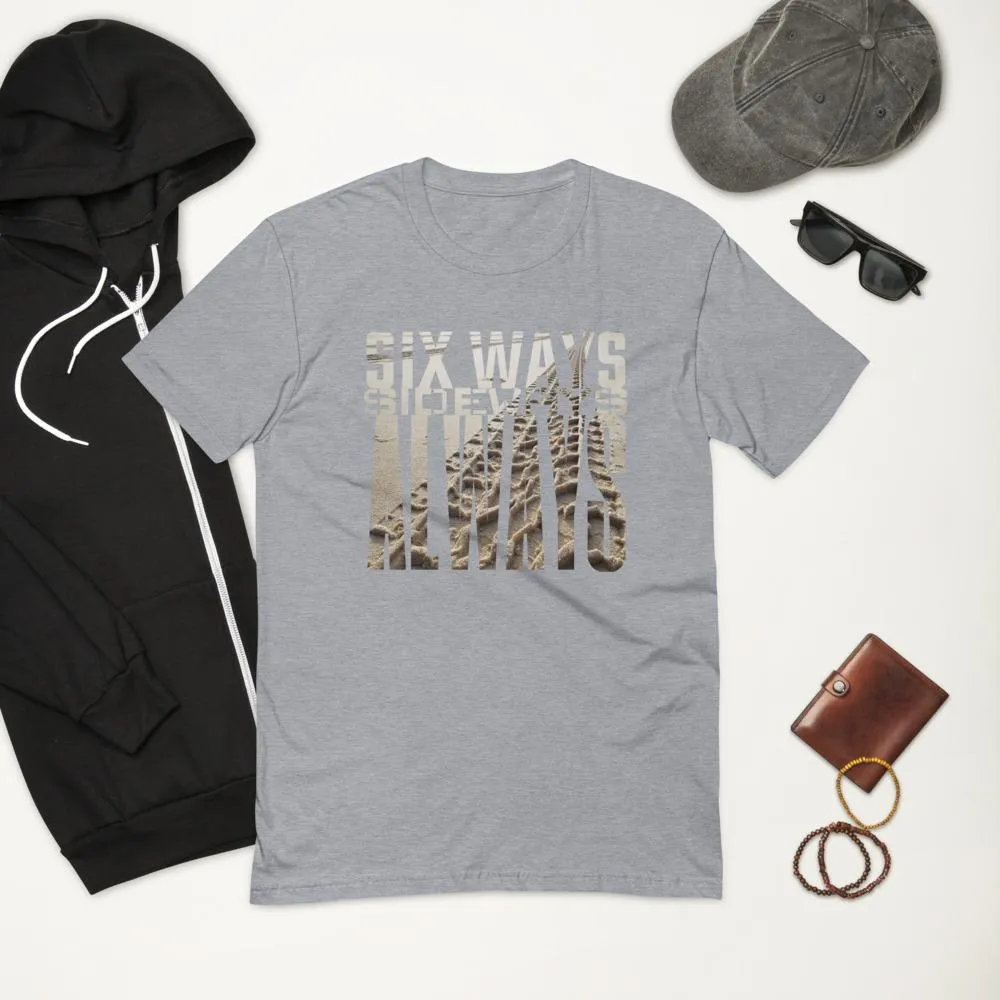 Six Ways Sideways Always (Sandtracks 2) - Men's Fitted Premium T-Shirt