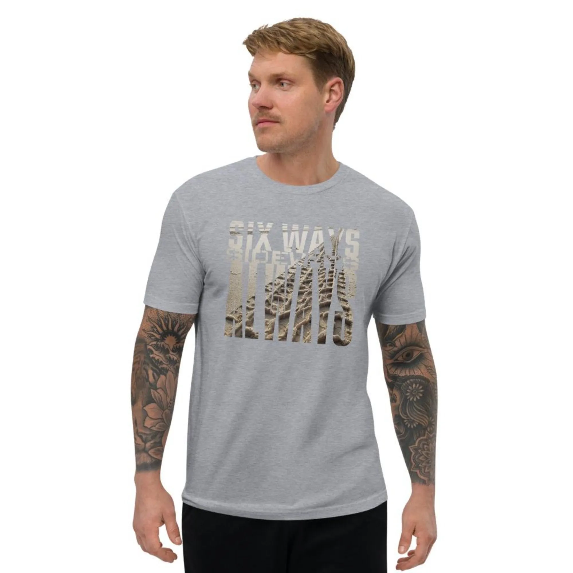 Six Ways Sideways Always (Sandtracks 2) - Men's Fitted Premium T-Shirt