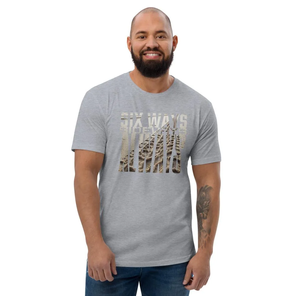Six Ways Sideways Always (Sandtracks 2) - Men's Fitted Premium T-Shirt