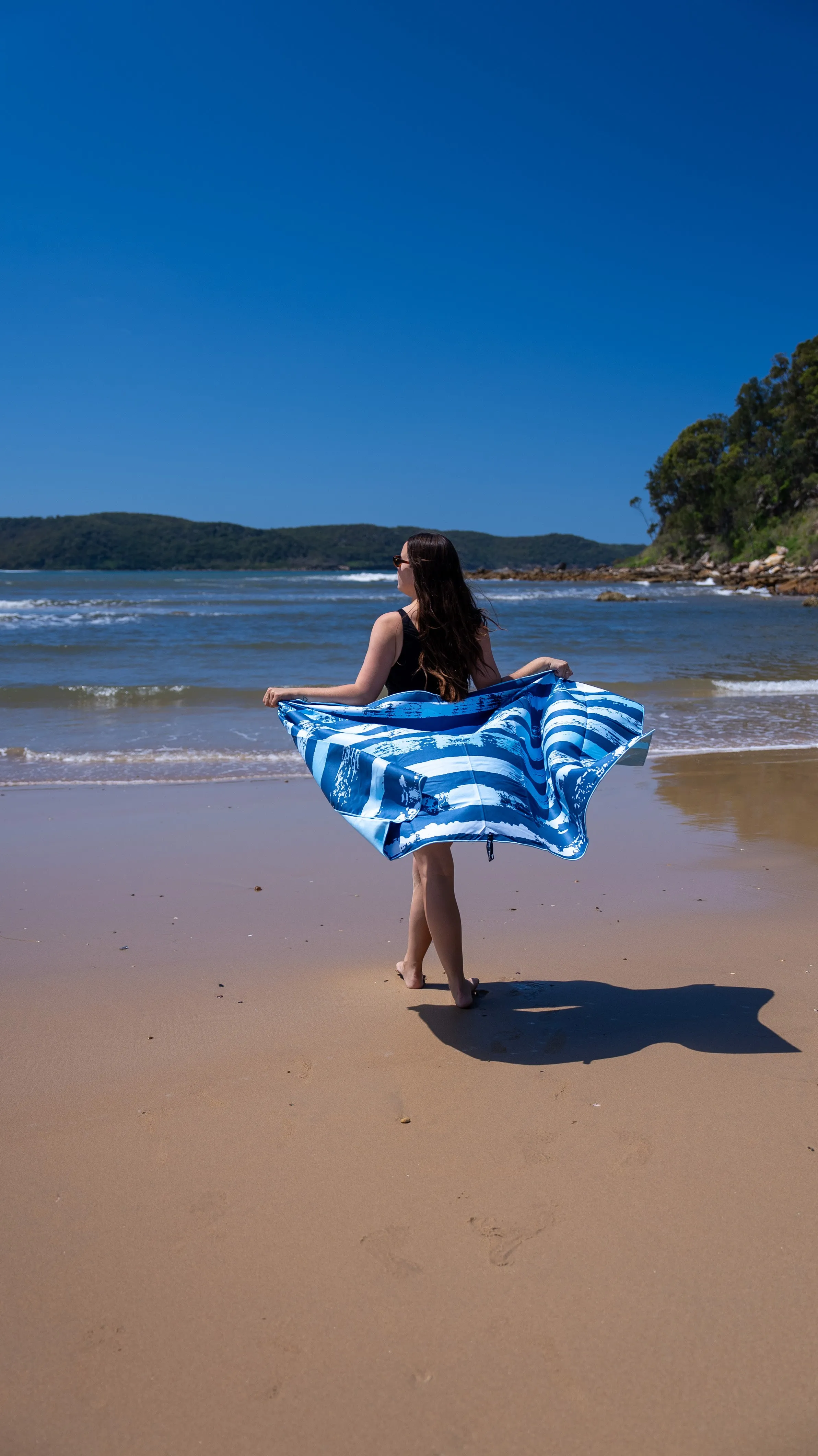 Trigg Beach Large Beach Towel & Pouch