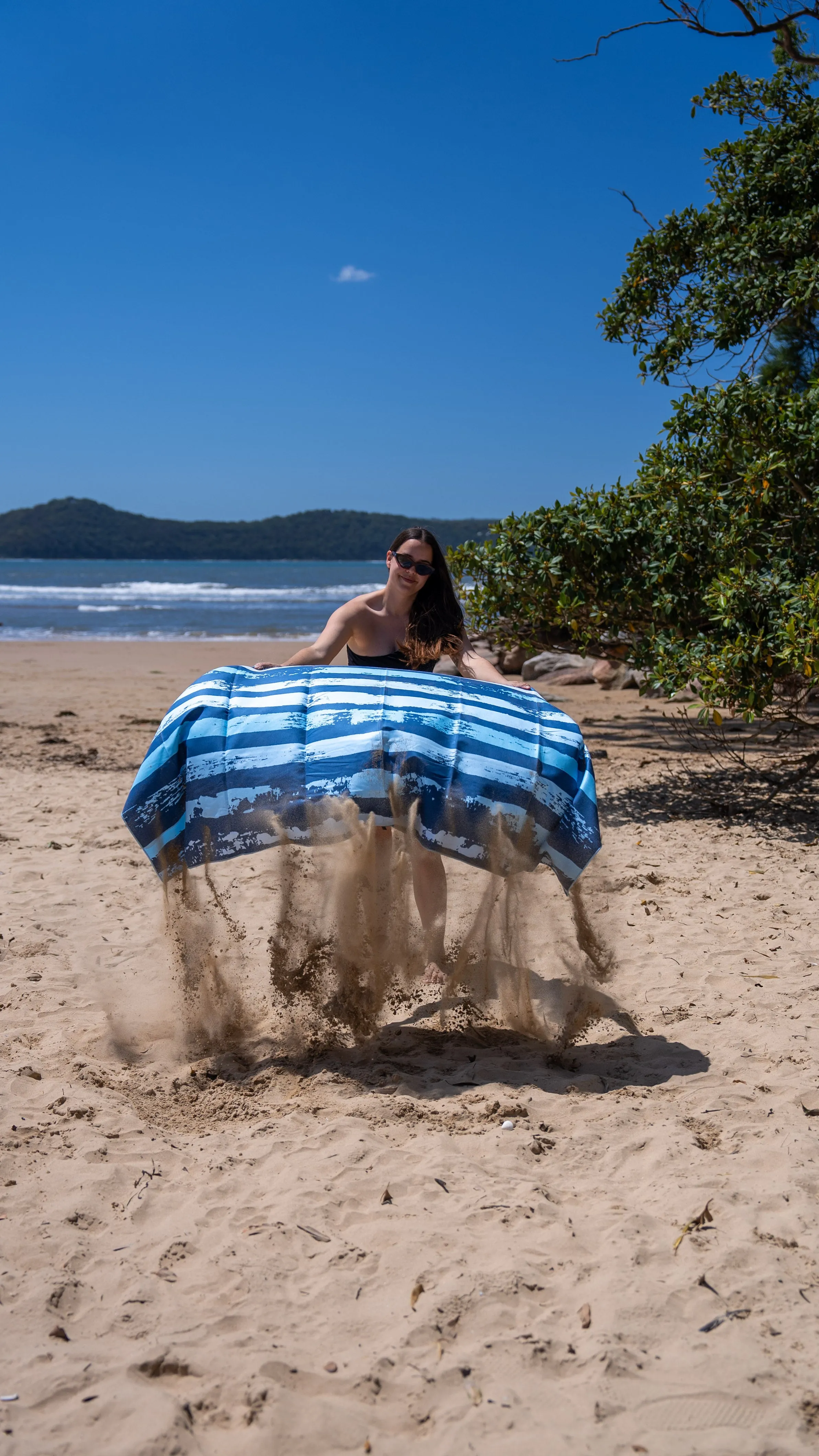 Trigg Beach Large Beach Towel & Pouch