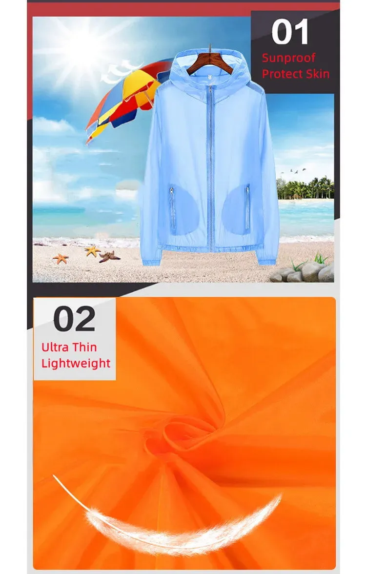 Ultra Lightweight UV Protection Jackets