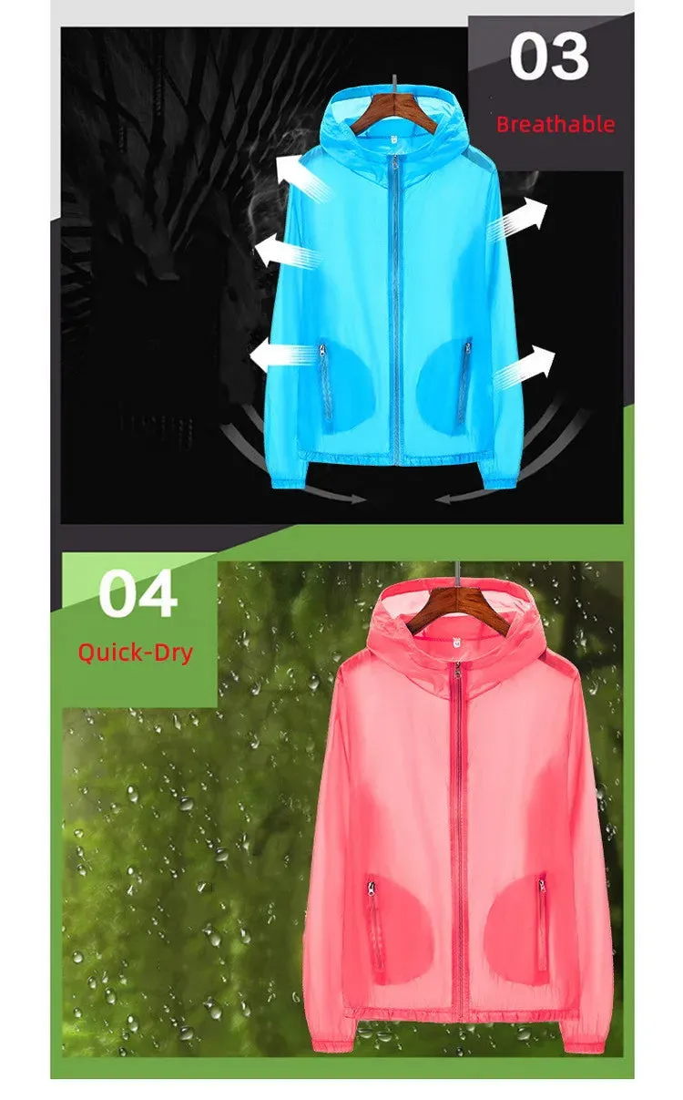 Ultra Lightweight UV Protection Jackets