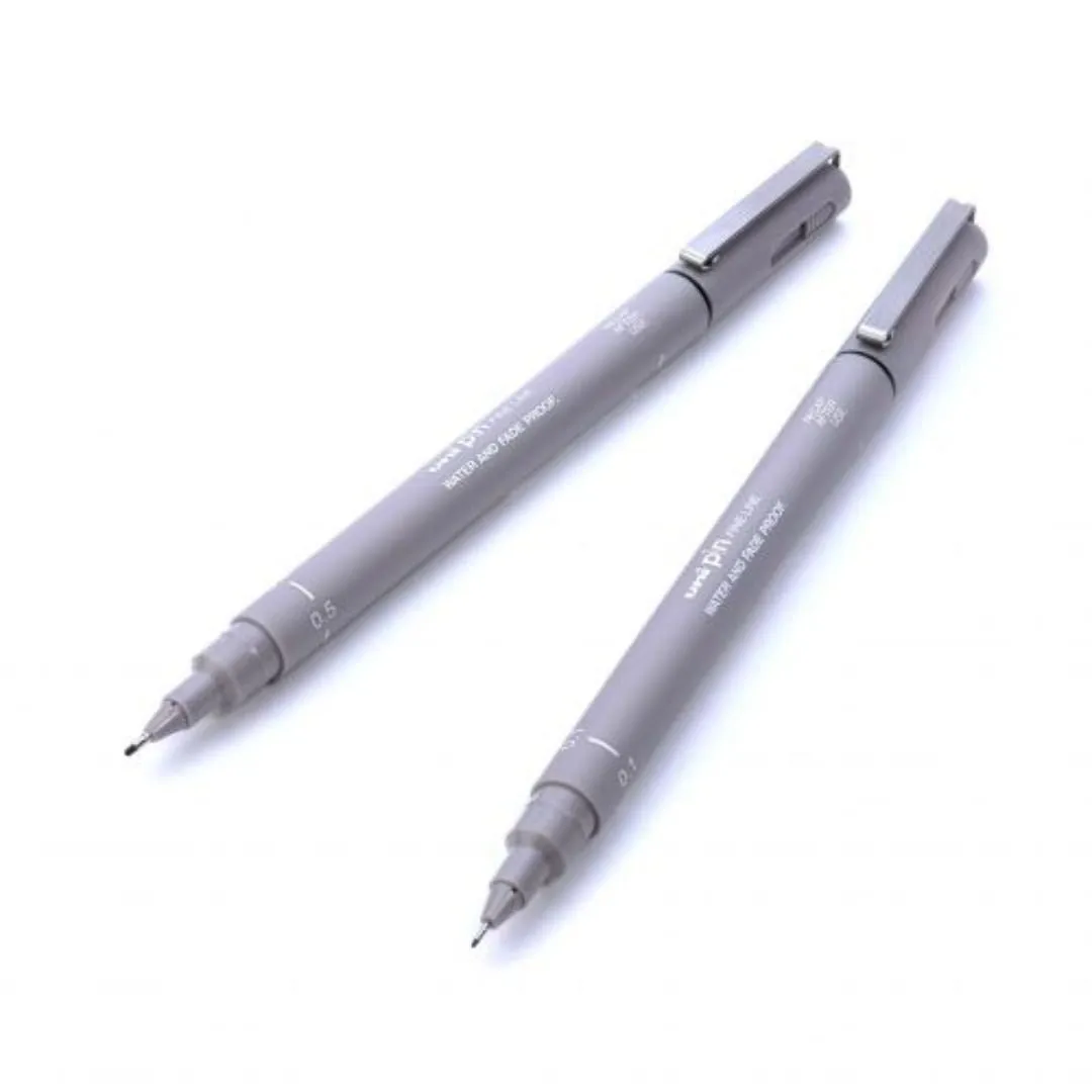 uni-ball PIN 01 Fineliner Light Grey