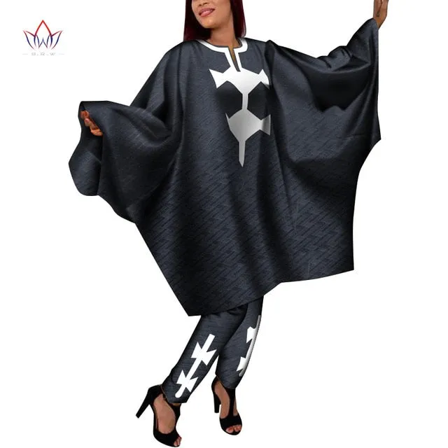 Wax Casual Top and Long Pant Set