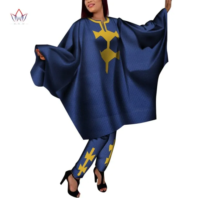 Wax Casual Top and Long Pant Set